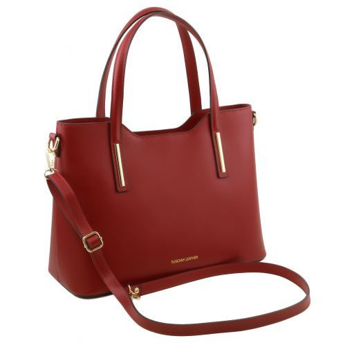 Olimpia - Sac cabas en cuir