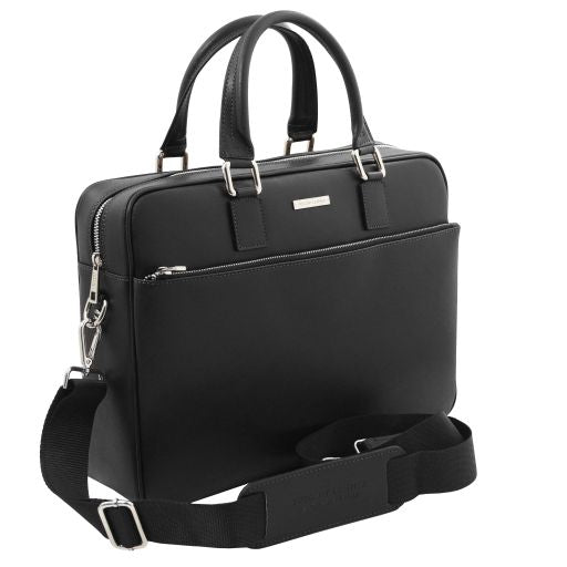 Torino - Saffiano leather laptop briefcase Secondary image