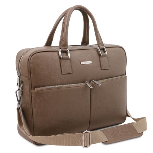 Treviso - Cartable porte ordinateur en cuir