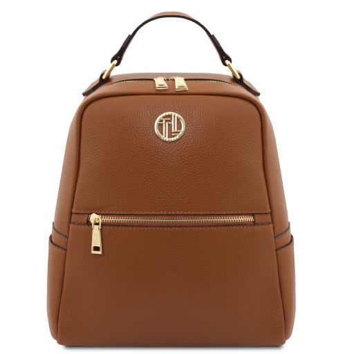 Prisma - Sac à dos en cuir souple