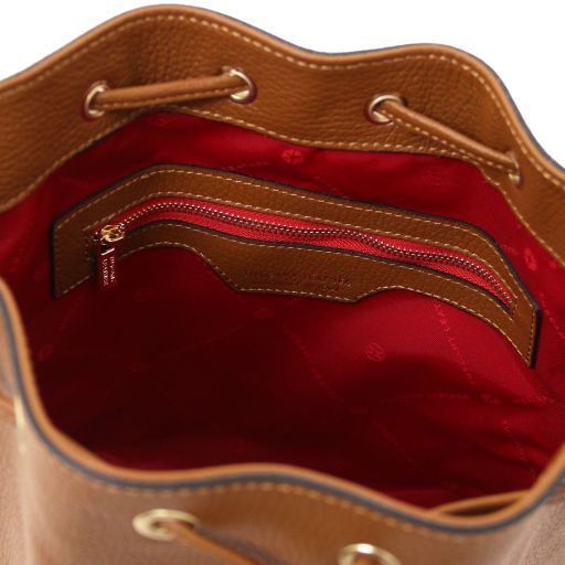Livia – Italian Leather Bucket Bag