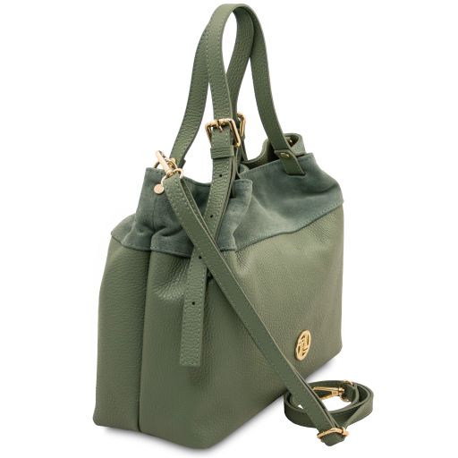 DIADE — Soft Leather Shopping Bag