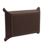 Leather valet tray