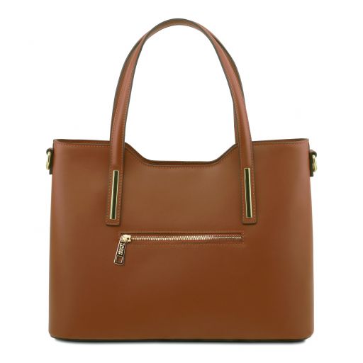 Olimpia - Sac cabas en cuir