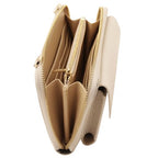 Urania - Portefeuille/supporte pour téléphone en cuir avec bandoulière