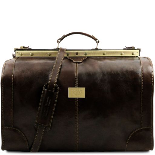 Madrid - Sac de voyage en cuir - Grand modèle Main image