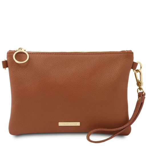 Aria – Italian Leather Clutch Bag