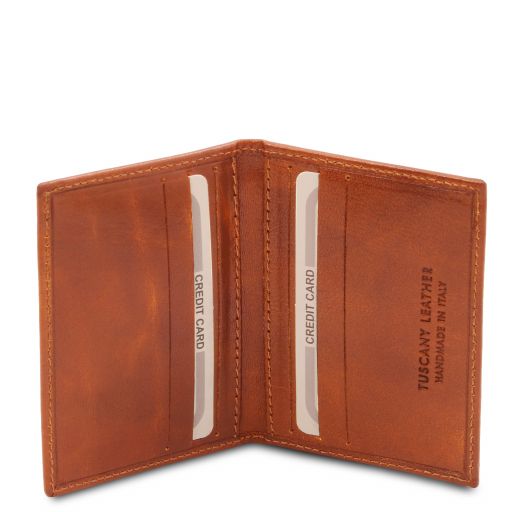 Elégant porte cartes en cuir