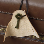 Cremona - Leather briefcase 3 compartments