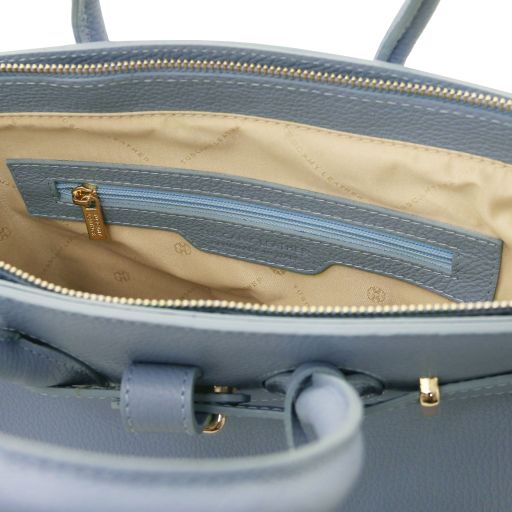 TL Bag - Sac à main pour femme avec finitions couleur or