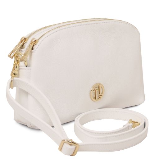 Lily - Sac bandoulière en cuir souple