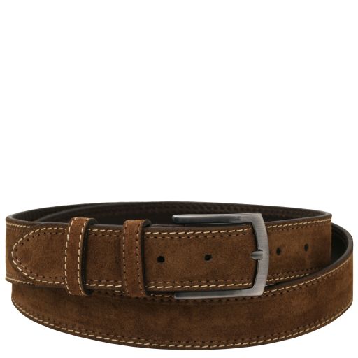 Casual suede leather belt 35mm